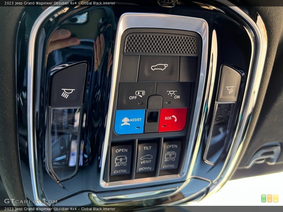 Global Black Interior Controls for the 2023 Jeep Grand Wagoneer Obsidian 4x4 #145510830