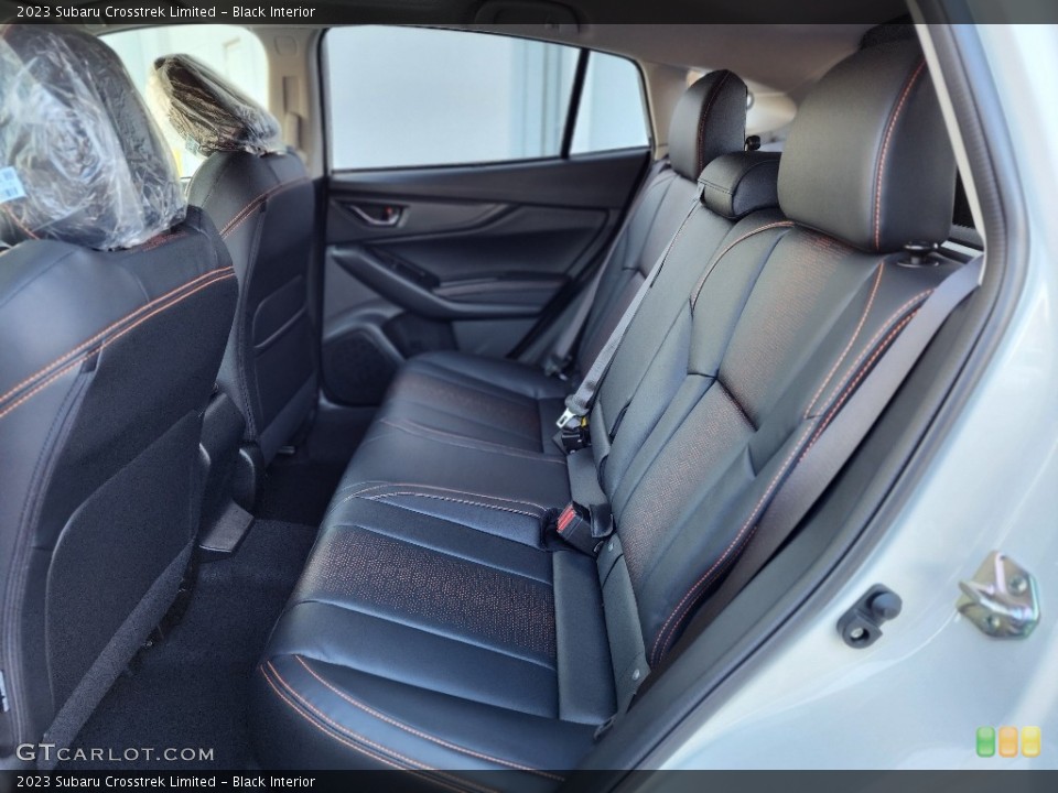Black Interior Rear Seat for the 2023 Subaru Crosstrek Limited #145511055