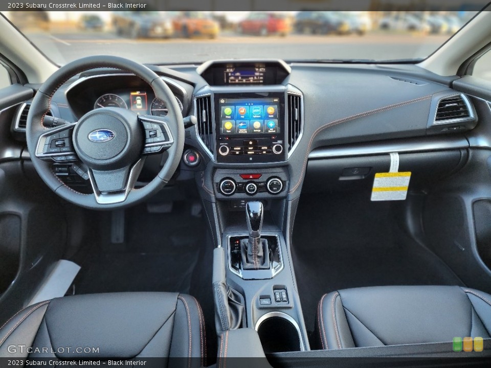 Black Interior Front Seat for the 2023 Subaru Crosstrek Limited #145511106