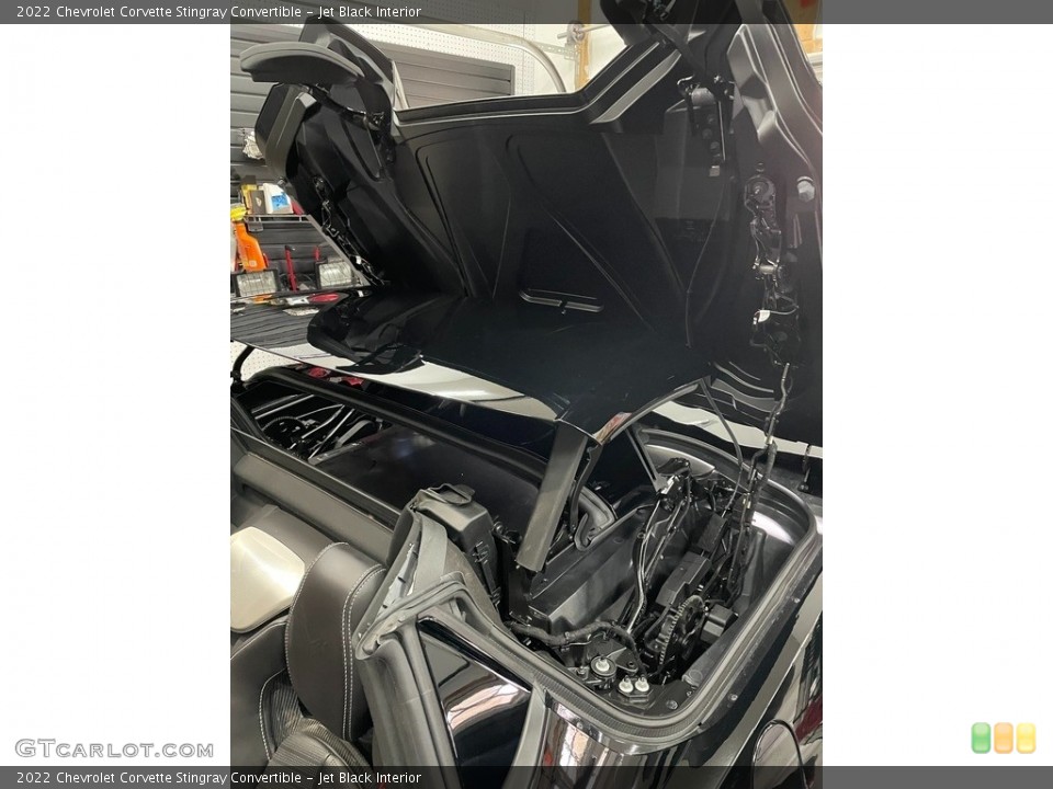 Jet Black Interior Trunk for the 2022 Chevrolet Corvette Stingray Convertible #145512099