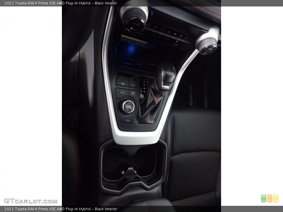 Black Interior Transmission for the 2021 Toyota RAV4 Prime XSE AWD Plug-In Hybrid #145513506