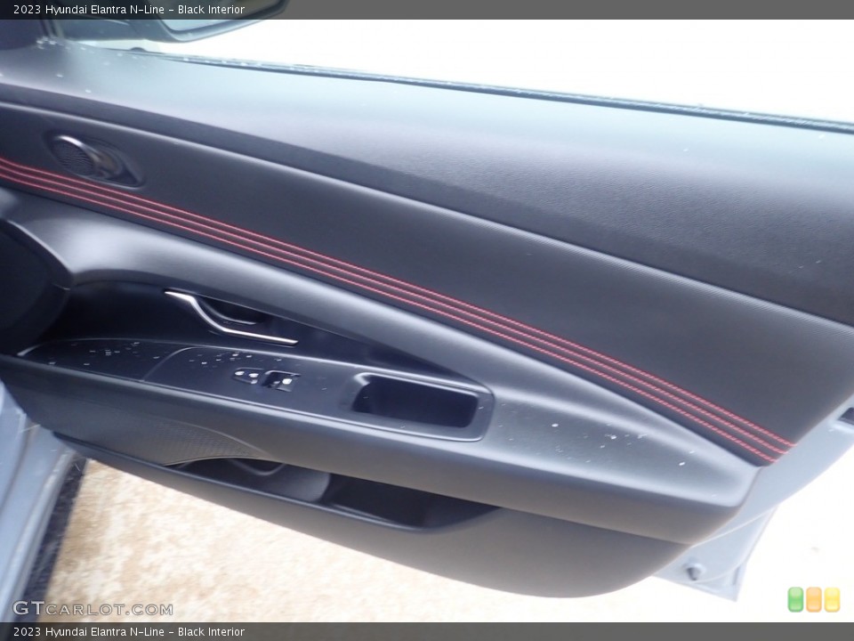 Black Interior Door Panel for the 2023 Hyundai Elantra N-Line #145514061