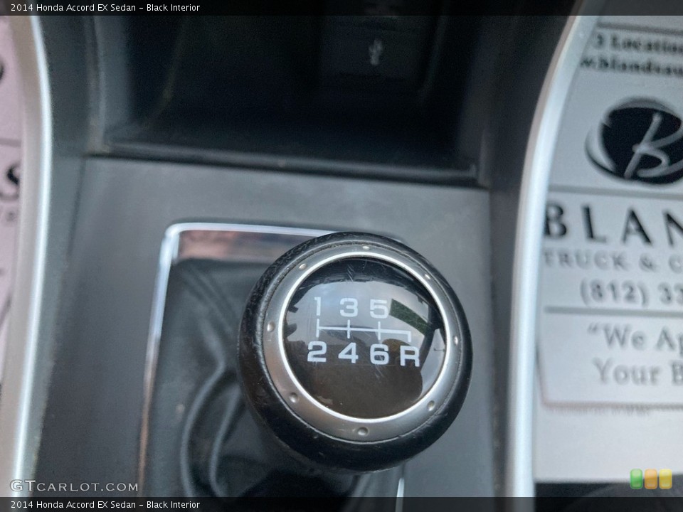 Black Interior Transmission for the 2014 Honda Accord EX Sedan #145514544