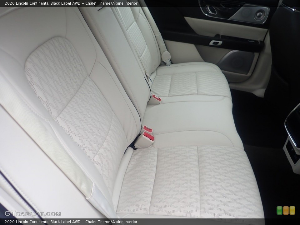 Chalet Theme/Alpine Interior Rear Seat for the 2020 Lincoln Continental Black Label AWD #145515236