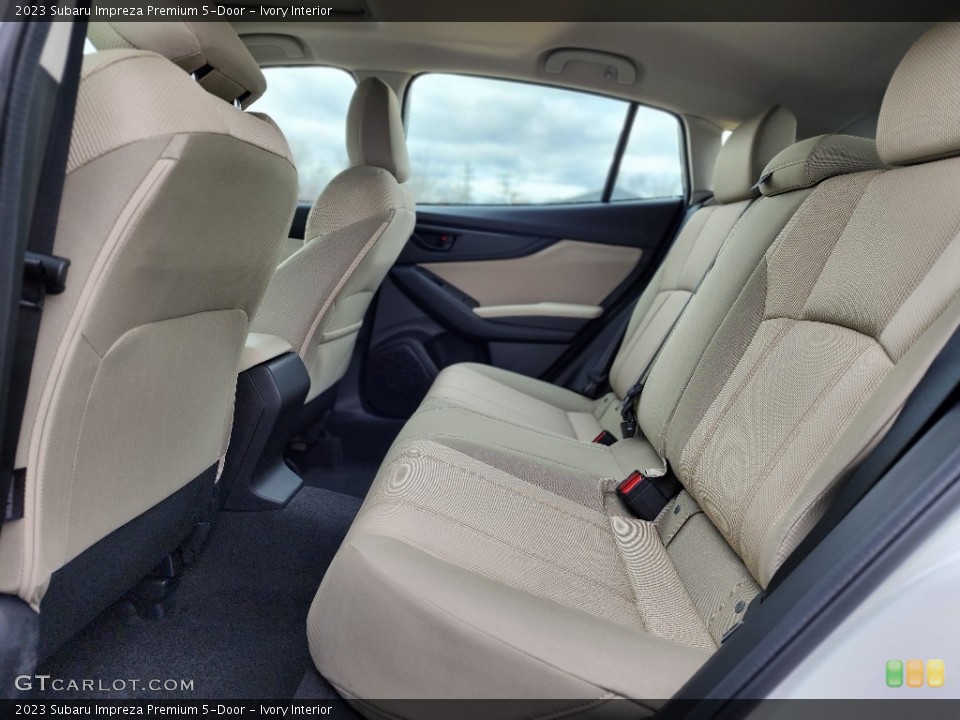 Ivory Interior Rear Seat for the 2023 Subaru Impreza Premium 5-Door #145515497
