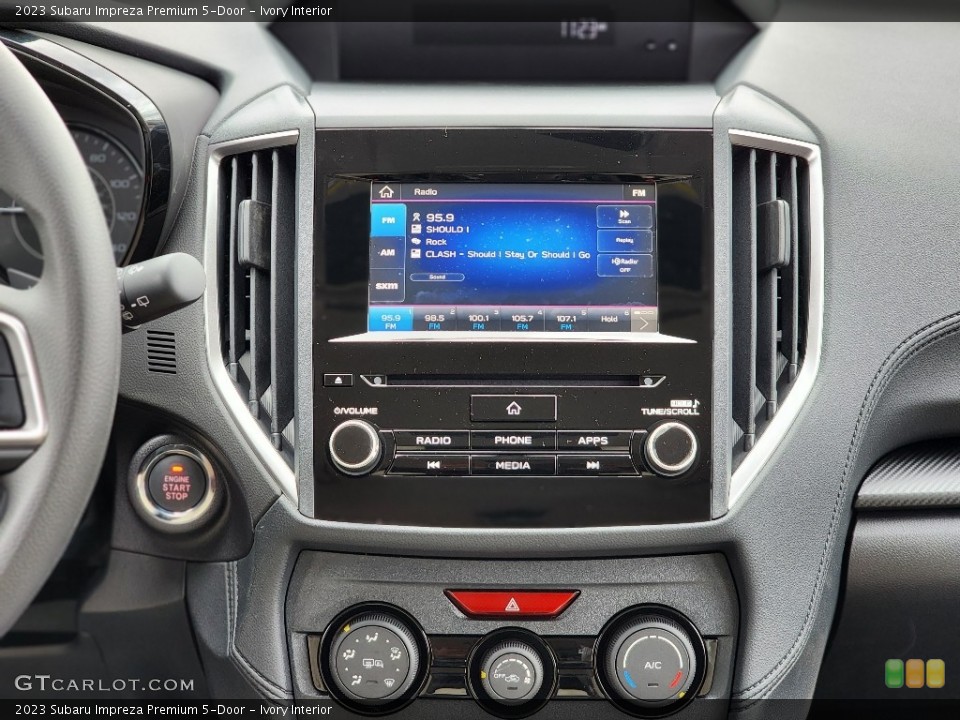 Ivory Interior Controls for the 2023 Subaru Impreza Premium 5-Door #145515576