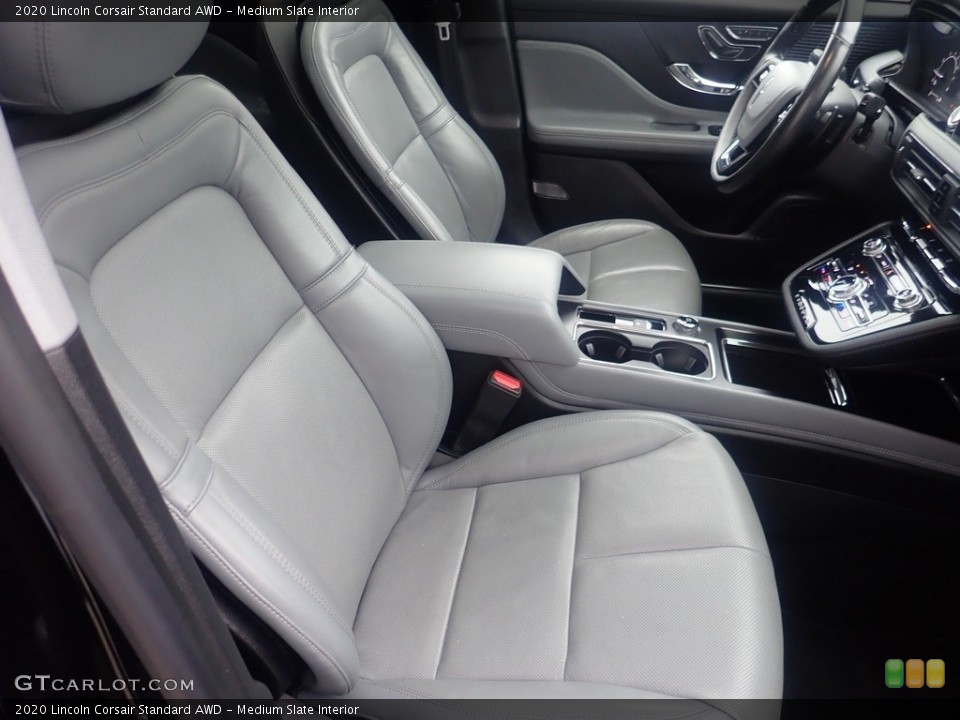 Medium Slate Interior Front Seat for the 2020 Lincoln Corsair Standard AWD #145515740