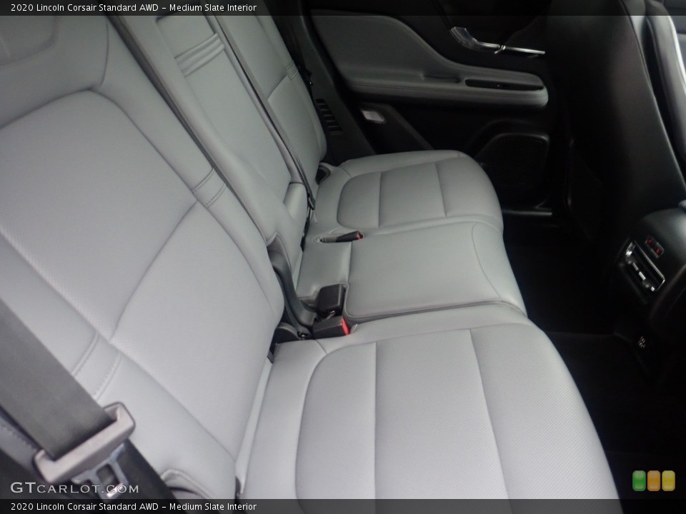 Medium Slate Interior Rear Seat for the 2020 Lincoln Corsair Standard AWD #145515817