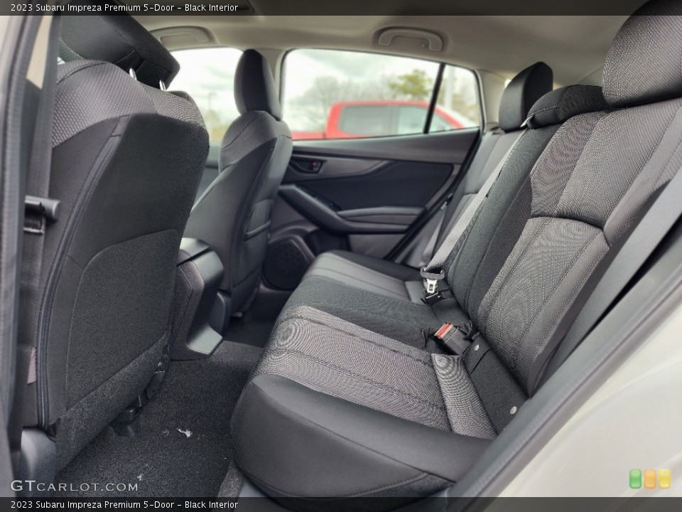 Black Interior Rear Seat for the 2023 Subaru Impreza Premium 5-Door #145515857