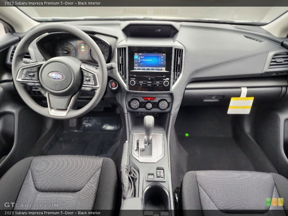 Black Interior Photo for the 2023 Subaru Impreza Premium 5-Door #145515905
