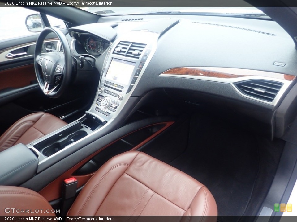 Ebony/Terracotta Interior Dashboard for the 2020 Lincoln MKZ Reserve AWD #145516217