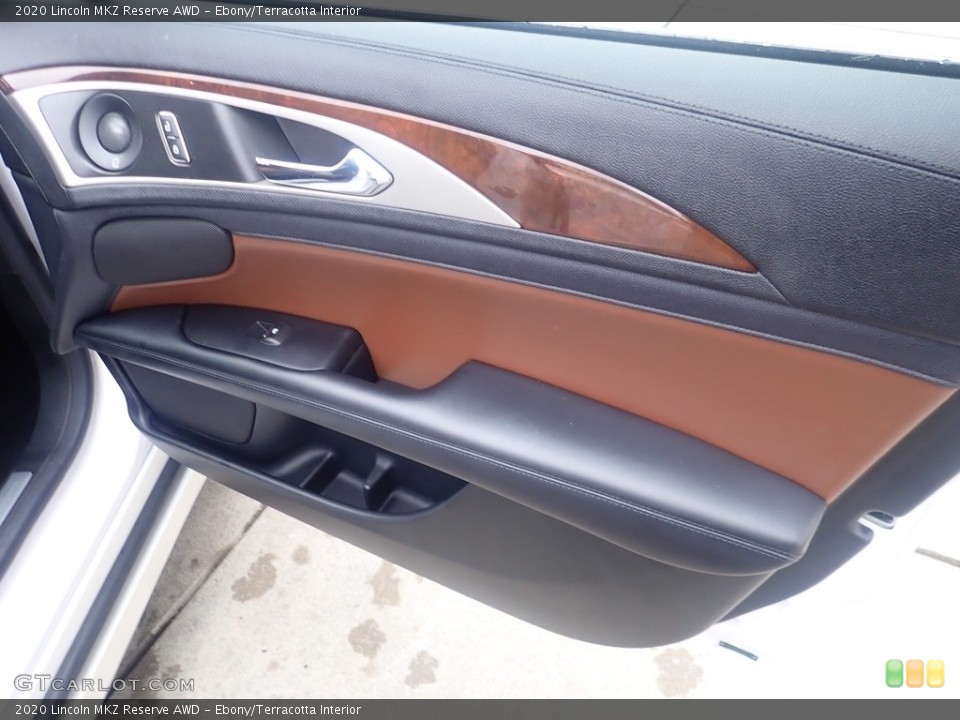 Ebony/Terracotta Interior Door Panel for the 2020 Lincoln MKZ Reserve AWD #145516238