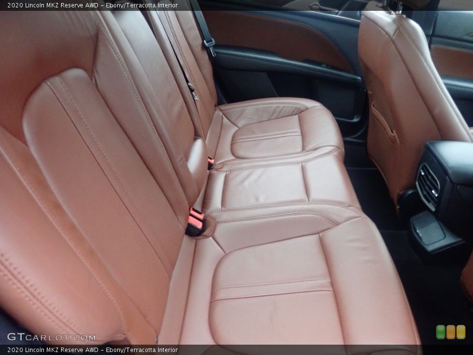 Ebony/Terracotta Interior Rear Seat for the 2020 Lincoln MKZ Reserve AWD #145516256