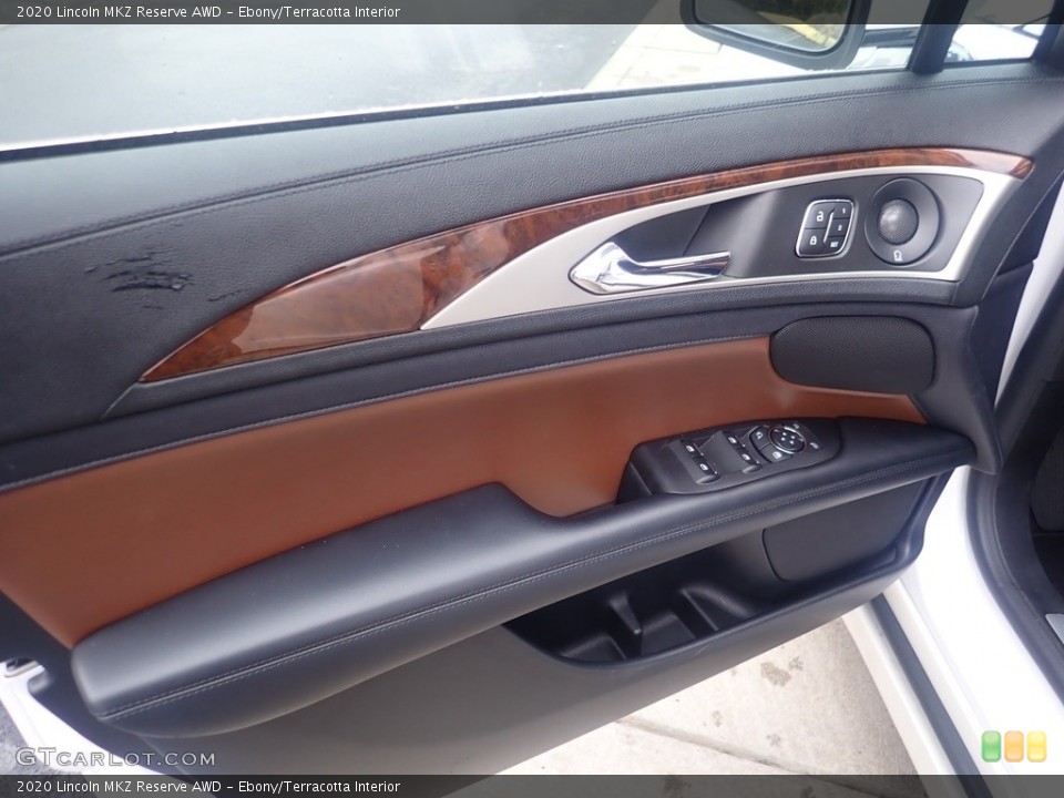 Ebony/Terracotta Interior Door Panel for the 2020 Lincoln MKZ Reserve AWD #145516322