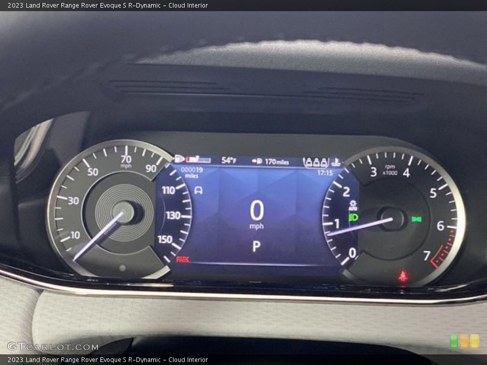 Cloud Interior Gauges for the 2023 Land Rover Range Rover Evoque S R-Dynamic #145516538