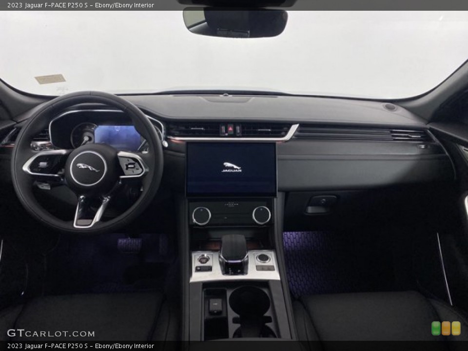 Ebony/Ebony Interior Dashboard for the 2023 Jaguar F-PACE P250 S #145516733
