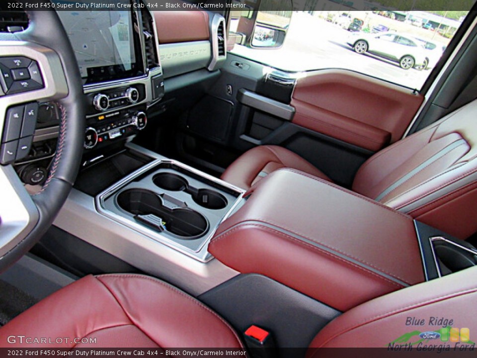 Black Onyx/Carmelo 2022 Ford F450 Super Duty Interiors