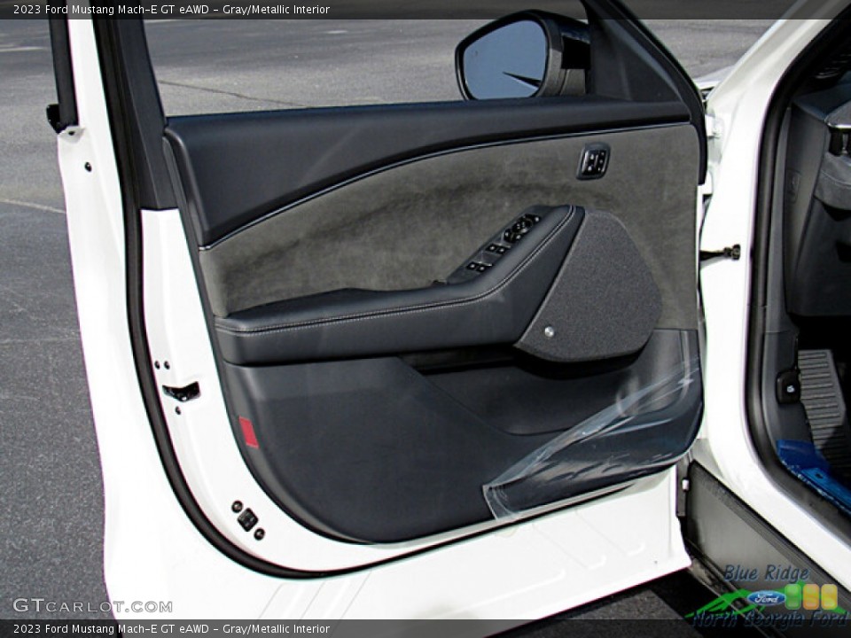 Gray/Metallic Interior Door Panel for the 2023 Ford Mustang Mach-E GT eAWD #145518547