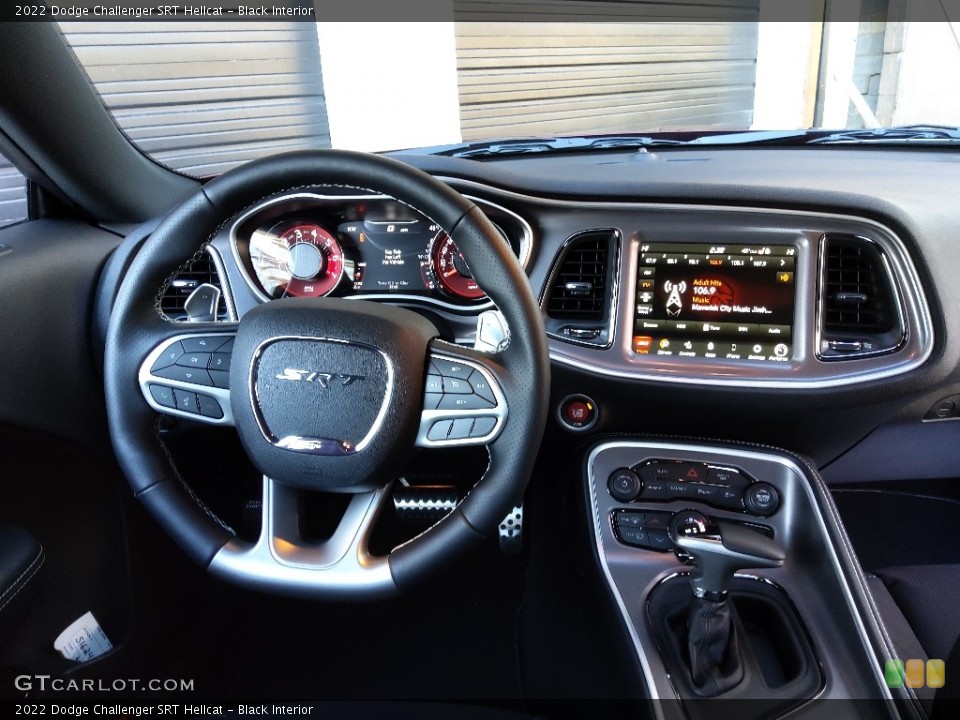 Black Interior Dashboard for the 2022 Dodge Challenger SRT Hellcat #145519772