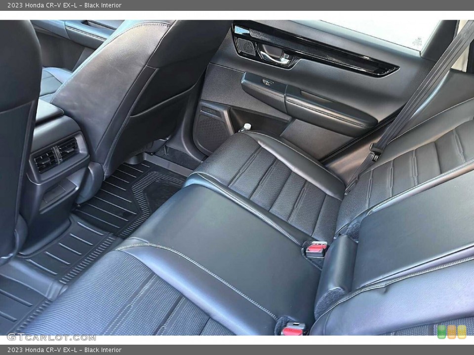 Black Interior Rear Seat for the 2023 Honda CR-V EX-L #145521587
