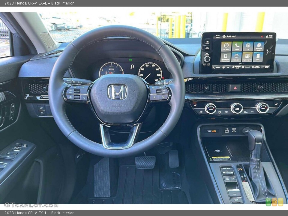Black Interior Dashboard for the 2023 Honda CR-V EX-L #145521644