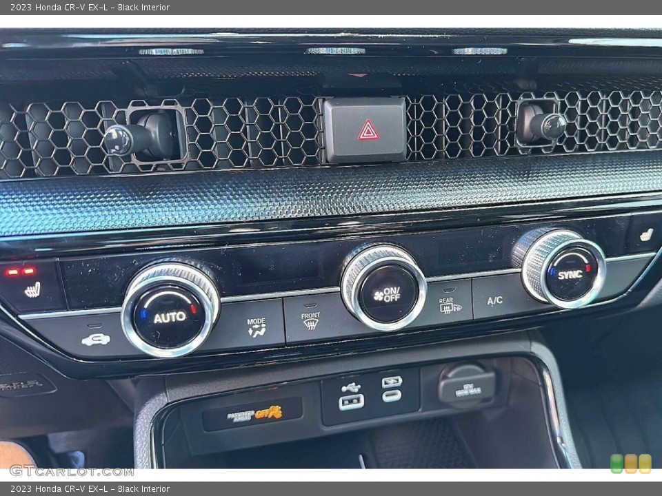Black Interior Controls for the 2023 Honda CR-V EX-L #145521734