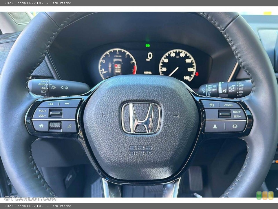 Black Interior Steering Wheel for the 2023 Honda CR-V EX-L #145521800