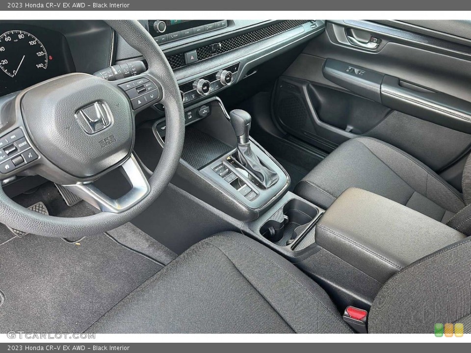 Black Interior Front Seat for the 2023 Honda CR-V EX AWD #145522088