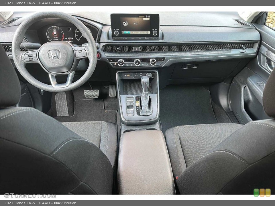 Black Interior Dashboard for the 2023 Honda CR-V EX AWD #145522157