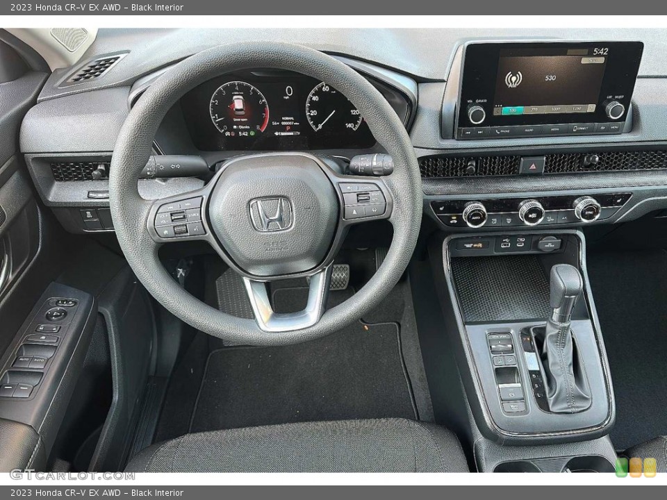 Black Interior Steering Wheel for the 2023 Honda CR-V EX AWD #145522184