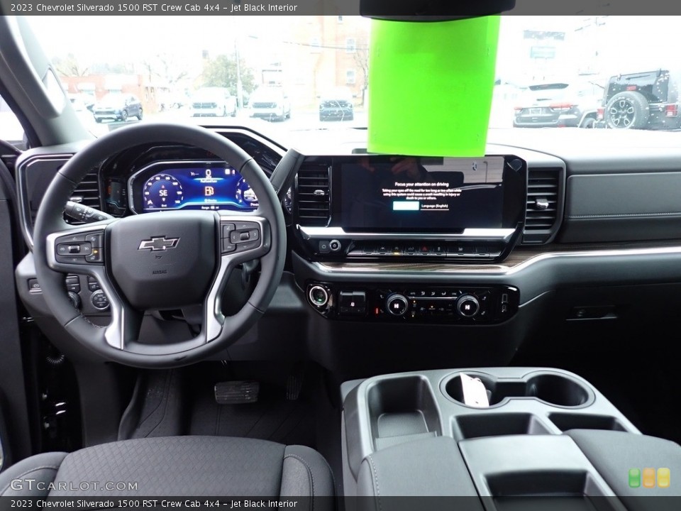 Jet Black Interior Front Seat for the 2023 Chevrolet Silverado 1500 RST Crew Cab 4x4 #145522271