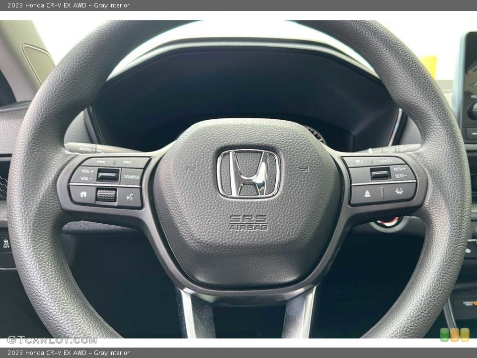 Gray Interior Steering Wheel for the 2023 Honda CR-V EX AWD #145522796