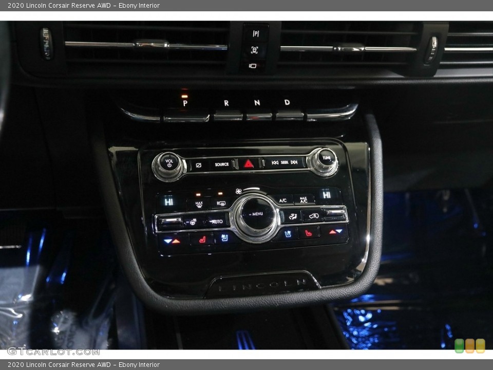 Ebony Interior Controls for the 2020 Lincoln Corsair Reserve AWD #145523267