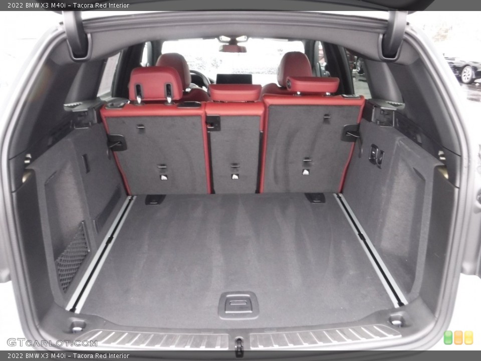 Tacora Red Interior Trunk for the 2022 BMW X3 M40i #145523300