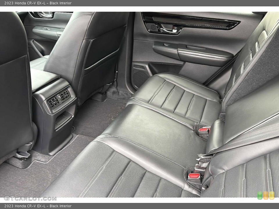 Black Interior Rear Seat for the 2023 Honda CR-V EX-L #145523654