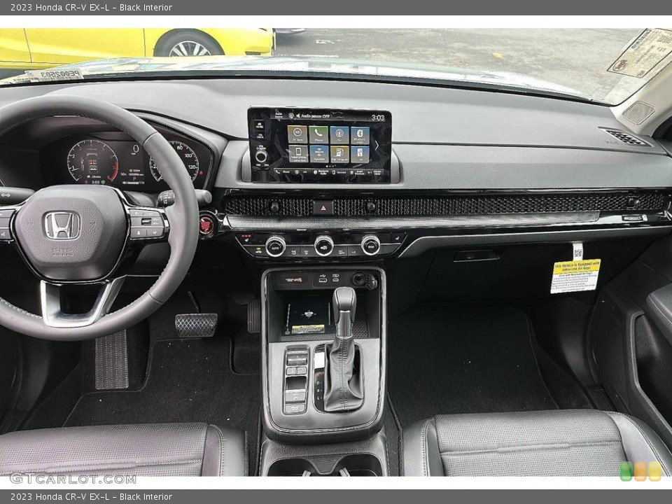 Black Interior Dashboard for the 2023 Honda CR-V EX-L #145523678