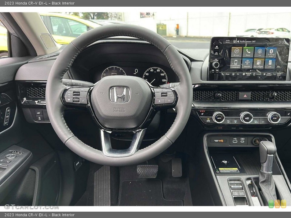Black Interior Steering Wheel for the 2023 Honda CR-V EX-L #145523705