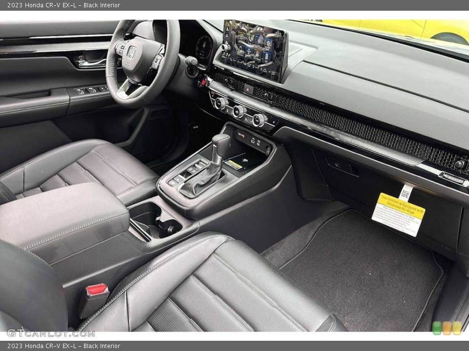 Black Interior Dashboard for the 2023 Honda CR-V EX-L #145523723