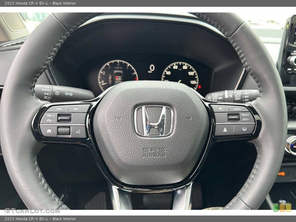 Black Interior Steering Wheel for the 2023 Honda CR-V EX-L #145523879