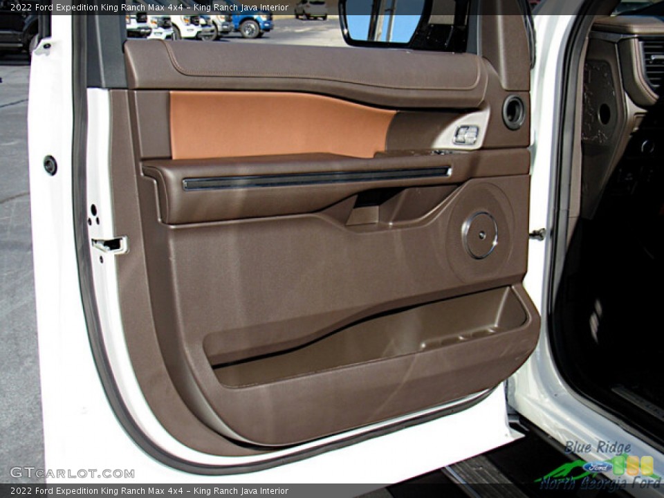 King Ranch Java Interior Door Panel for the 2022 Ford Expedition King Ranch Max 4x4 #145524737