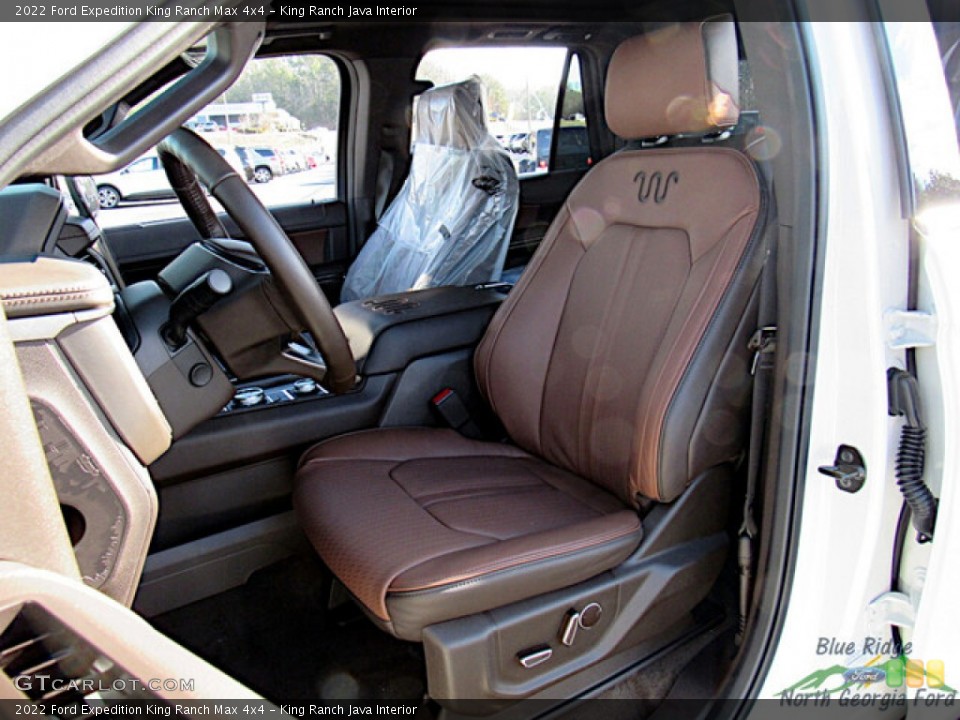 King Ranch Java Interior Photo for the 2022 Ford Expedition King Ranch Max 4x4 #145524749