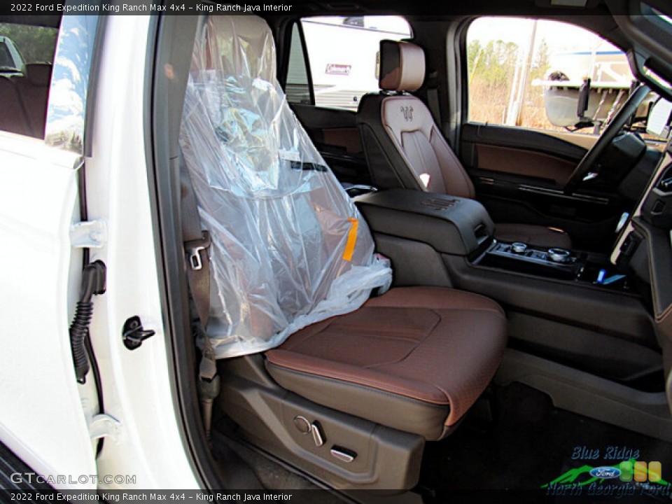 King Ranch Java Interior Front Seat for the 2022 Ford Expedition King Ranch Max 4x4 #145524764