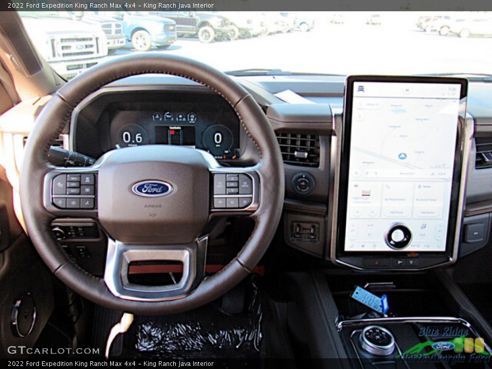 King Ranch Java Interior Dashboard for the 2022 Ford Expedition King Ranch Max 4x4 #145524824