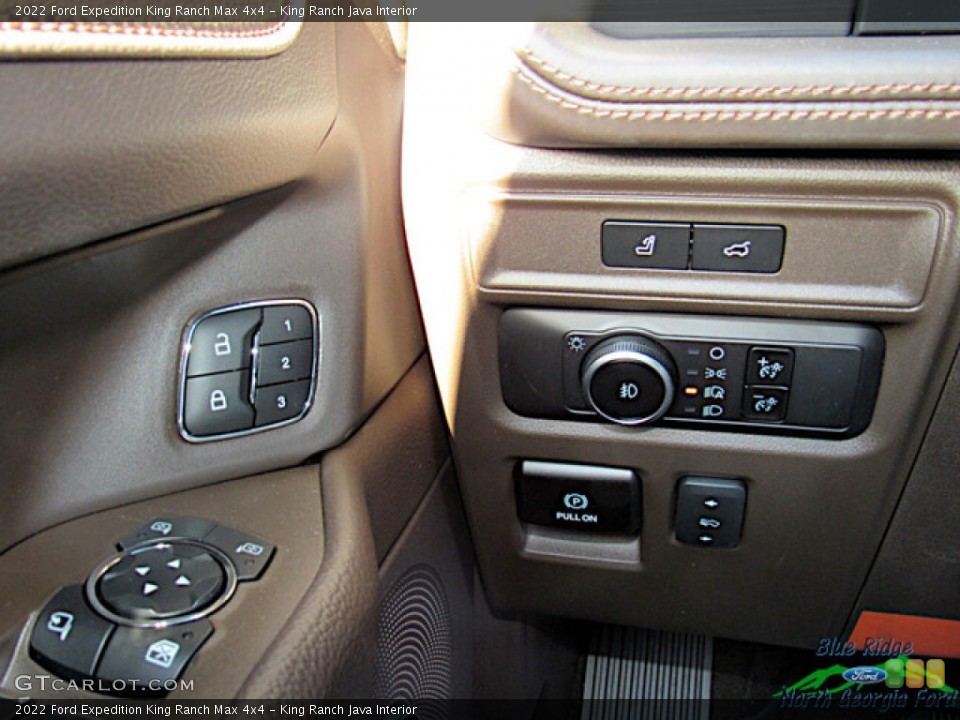 King Ranch Java Interior Controls for the 2022 Ford Expedition King Ranch Max 4x4 #145524929