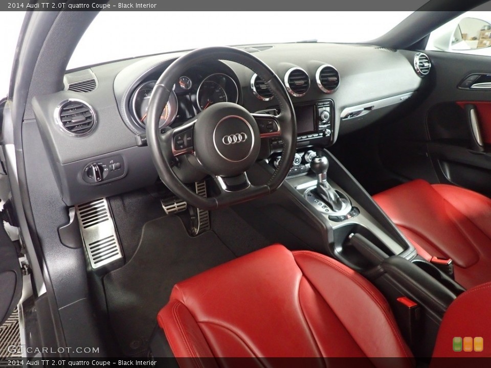 Black Interior Front Seat for the 2014 Audi TT 2.0T quattro Coupe #145525907