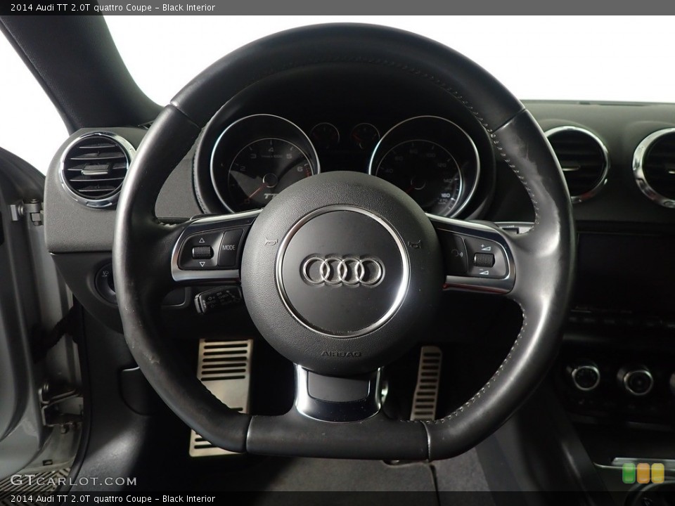 Black Interior Steering Wheel for the 2014 Audi TT 2.0T quattro Coupe #145525916