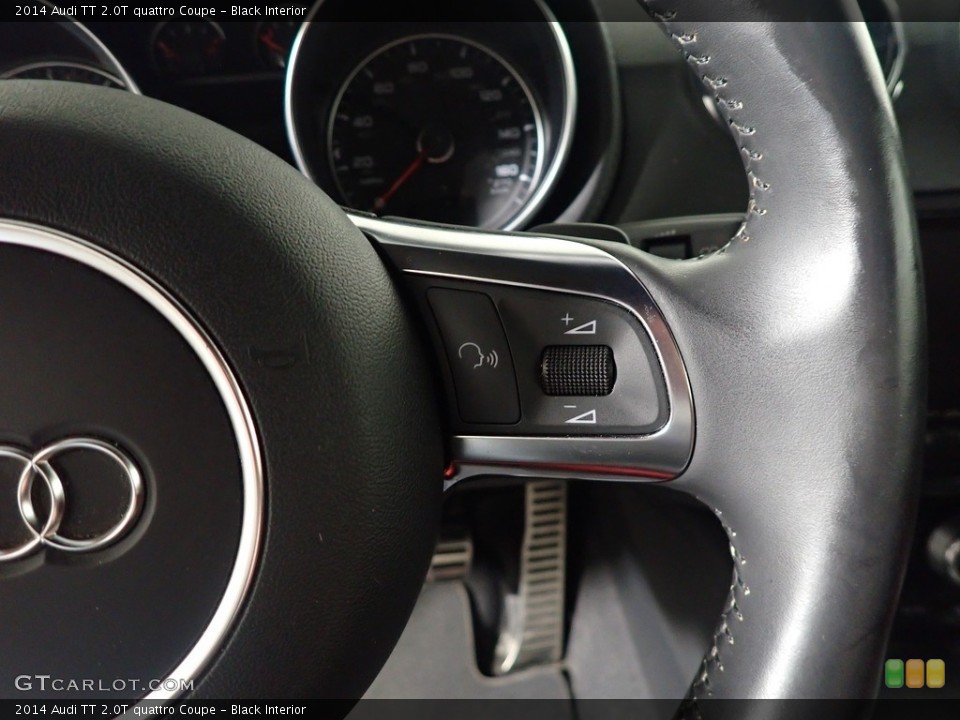 Black Interior Steering Wheel for the 2014 Audi TT 2.0T quattro Coupe #145525925