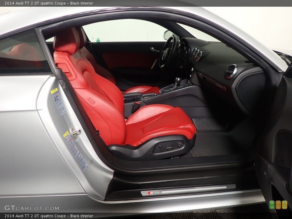 Black Interior Front Seat for the 2014 Audi TT 2.0T quattro Coupe #145525937