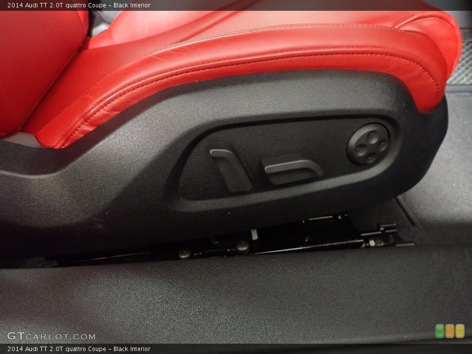 Black Interior Front Seat for the 2014 Audi TT 2.0T quattro Coupe #145525940