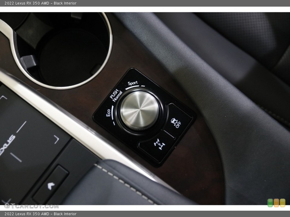 Black Interior Controls for the 2022 Lexus RX 350 AWD #145526945